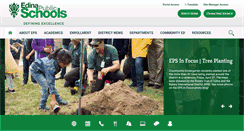 Desktop Screenshot of edinaschools.org